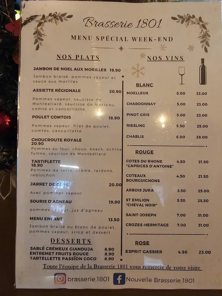 Menu_Brasserie 1801_Montbéliard_image_4