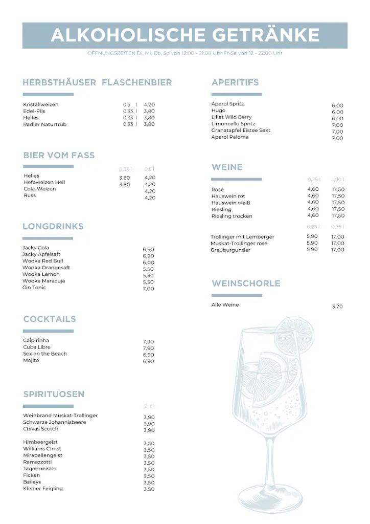 Menu_THE KITTEN - Restaurant - Bar_Abstatt_image_1