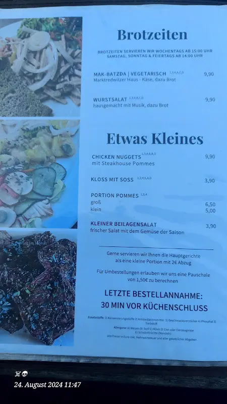 Menu_Marktredwitzer Haus_Waldershof_immagine_2