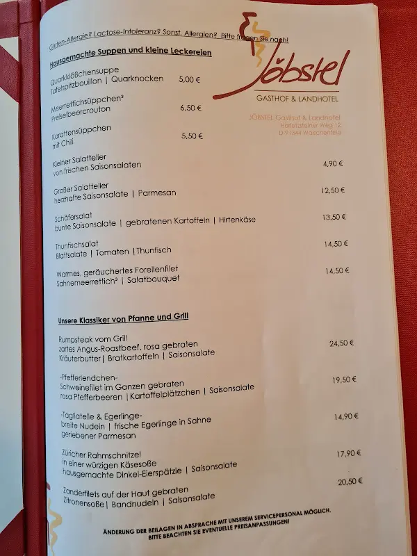 Menü_Gasthof Landhotel Jöbstel Waischenfeld_Waischenfeld_Bild_2