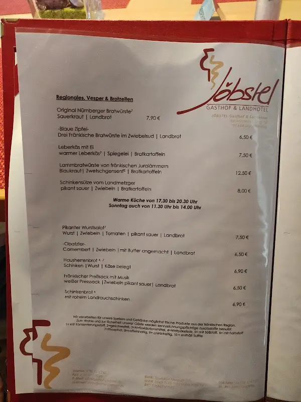 Menü_Gasthof Landhotel Jöbstel Waischenfeld_Waischenfeld_Bild_3
