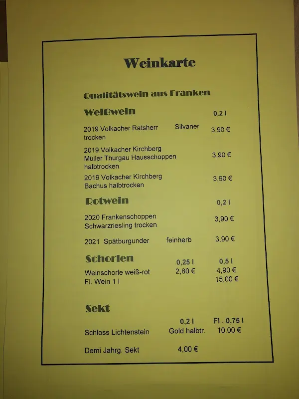 Menu_Gasthaus zur Sonne_Waischenfeld_immagine_4
