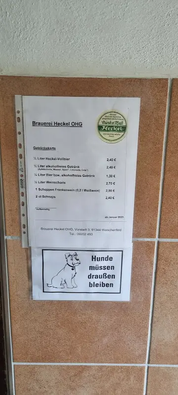 Menu_Brauerei Heckel_Waischenfeld_immagine_1