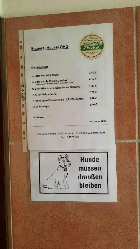 Menu_Brauerei Heckel_Waischenfeld_immagine_3