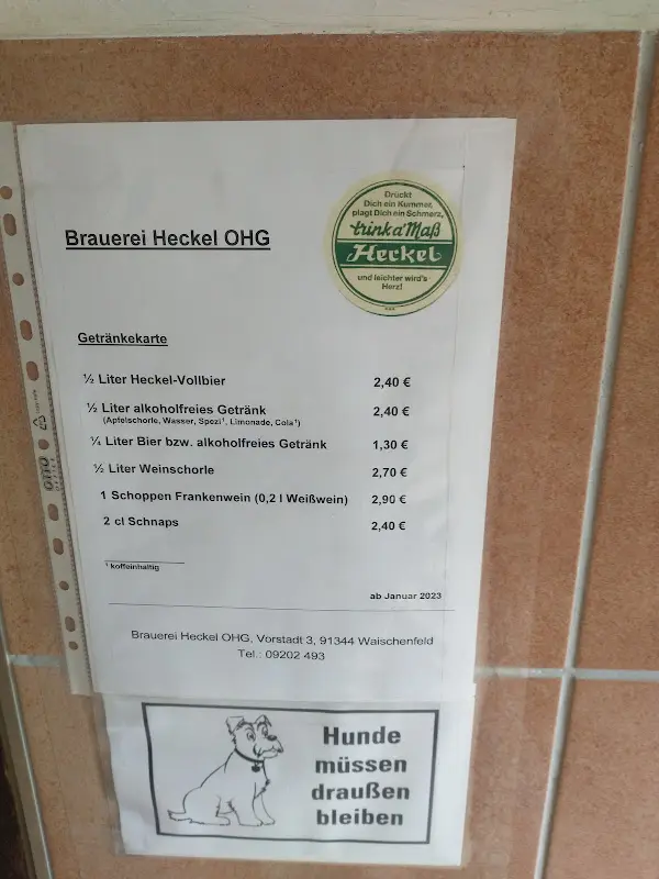 Menu_Brauerei Heckel_Waischenfeld_immagine_4