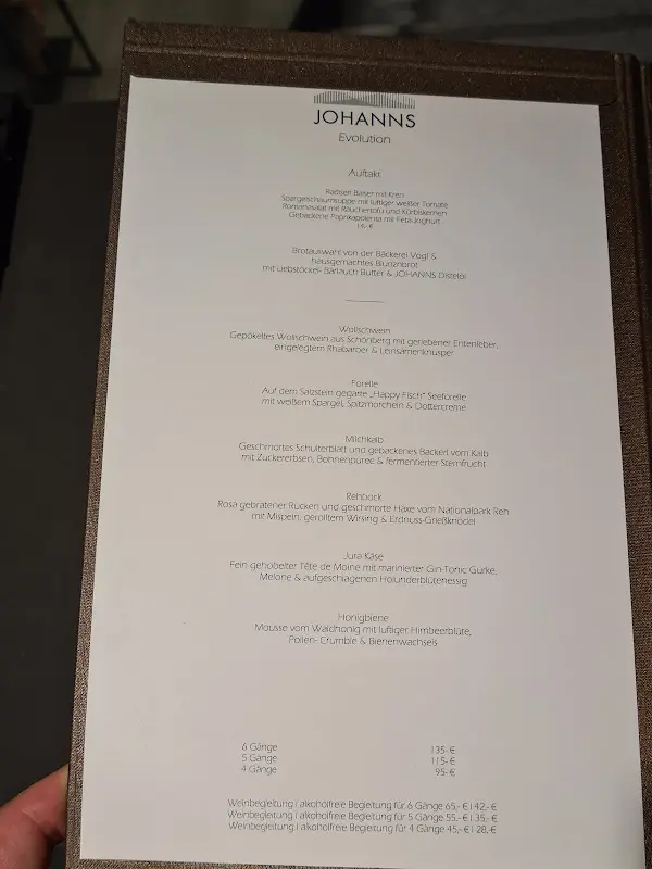 Menu_Restaurant Johanns_Waldkirchen_image_1