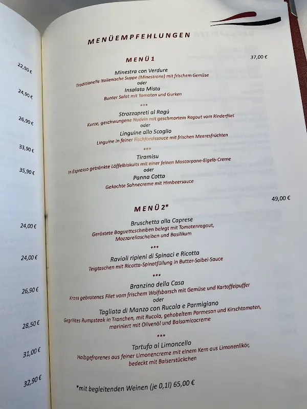 Menu_Ristorante Da Claudio_Waldstetten_image_1