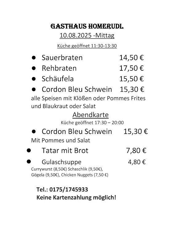 Menu_Gasthaus Homerudl_Wallenfels_immagine_3