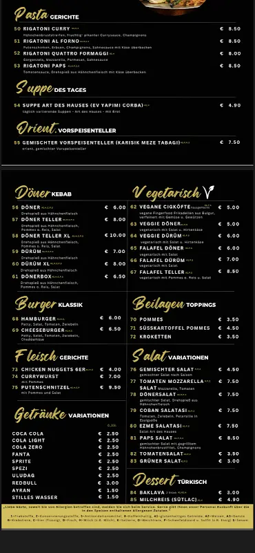 Menu_Paps Grill_Waldkraiburg_image_1