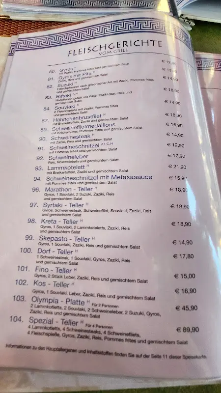 Menu_Taverne Korfu_Waldkraiburg_immagine_4