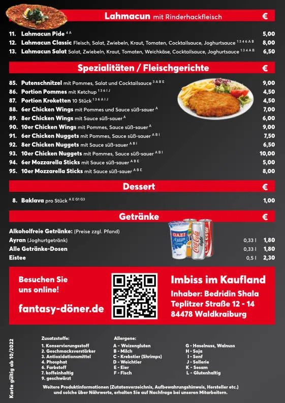 Menu_FANTASY Döner, Pizza_Waldkraiburg_image_4