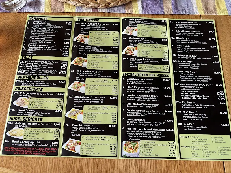 Menu_Phong Asia Restaurant_Waldmünchen_immagine_2
