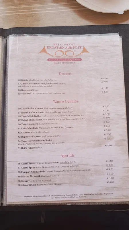 Menu_Restaurant Kroatien zur Post_Waldmünchen_image_3