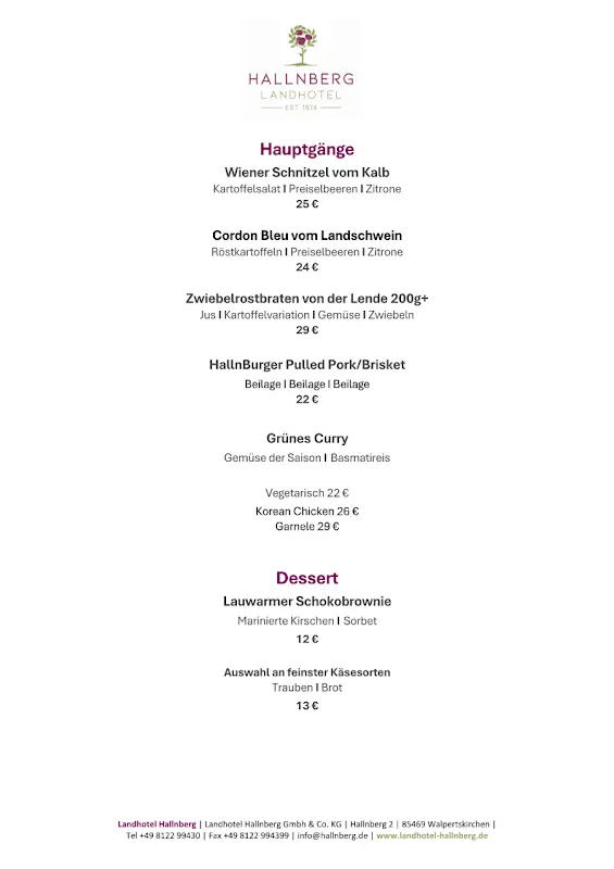 Menü_Hallnberg Restaurant & Garten_Walpertskirchen_Bild_4