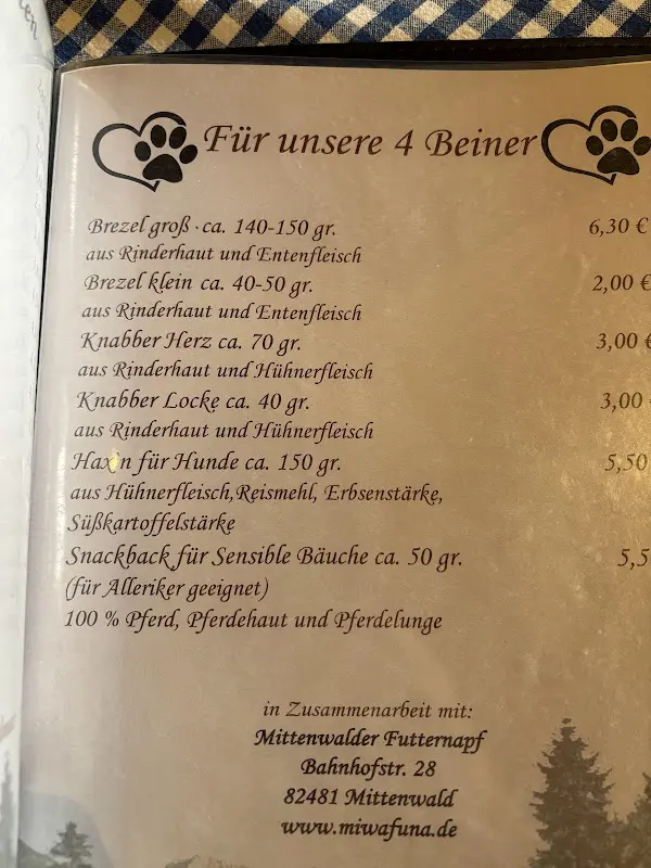 Menu_Bayrische Stube im Haus des Gastes_Wallgau_image_4