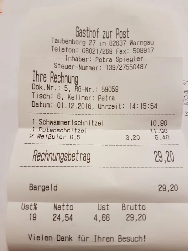 Marina Shatalova_Gasthof zur Post_Warngau_review