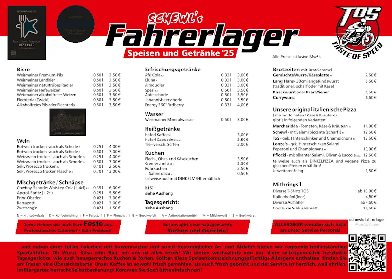 Menu_Taste of Speed - Fahrerlager_Warmensteinach_immagine_1