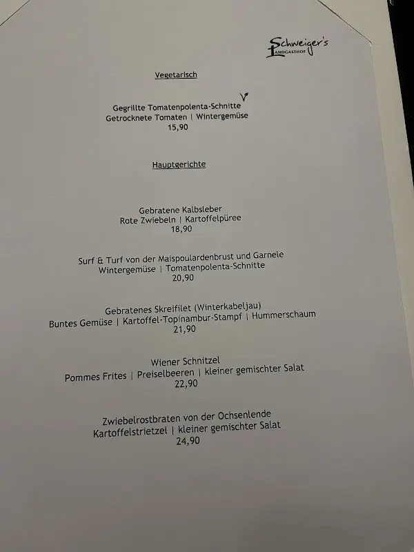 Menu_Schweiger’s Landgasthof_Wartenberg_immagine_3