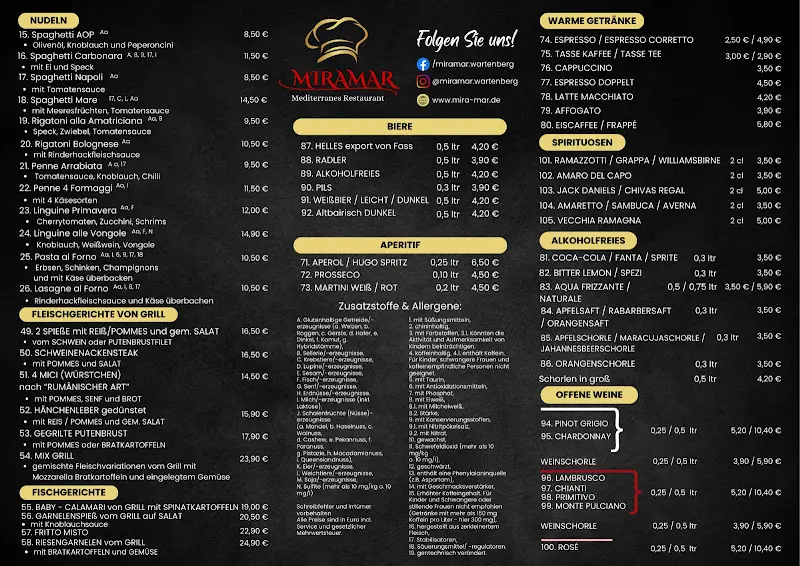 Menu_MiraMar - Wartenberg_Wartenberg_image_1