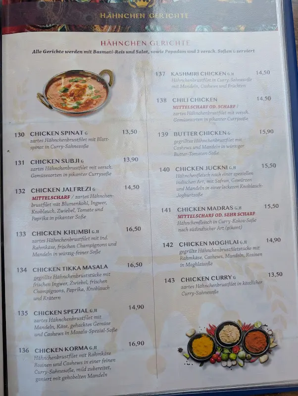 Menu_Aashirvad - Indisches Restaurant _Berlin_immagine_3