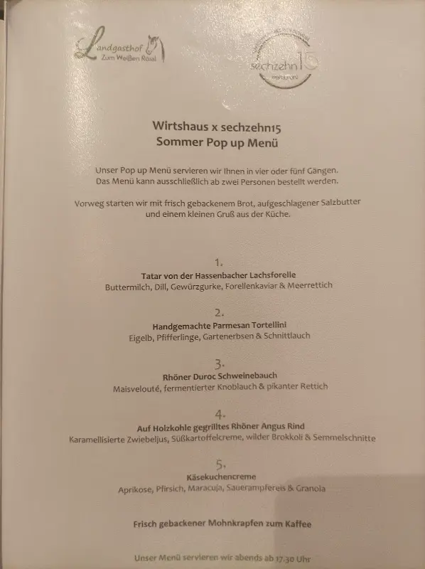 Menu_Landgasthof Zum Weißen Rössl_Burkardroth_image_4