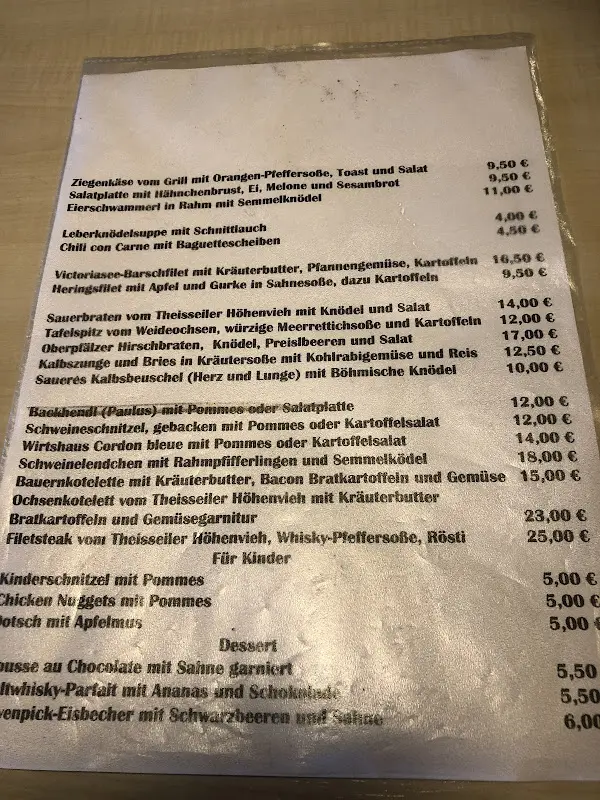 Menu_Restaurant Zum Alten Schuster_Oberpfalz_image_3