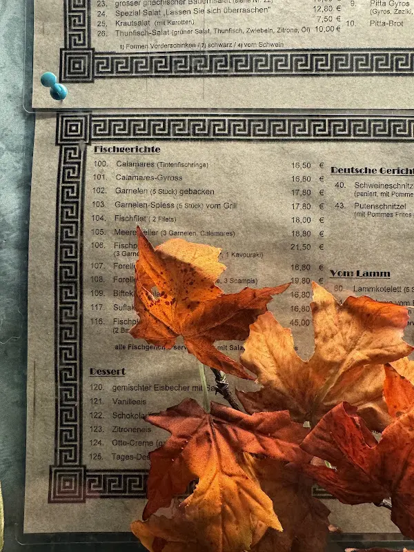 Menu_Taverna Margarita_Wassertrüdingen_immagine_1