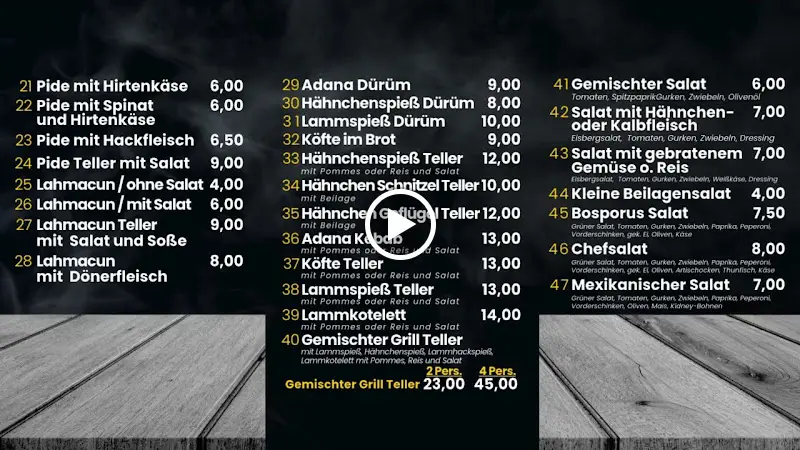 Menu_Bosporus Restaurant_Wassertrüdingen_image_2