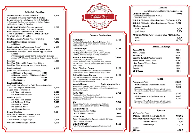 Menu_Millie B's_Weihenzell_image_1