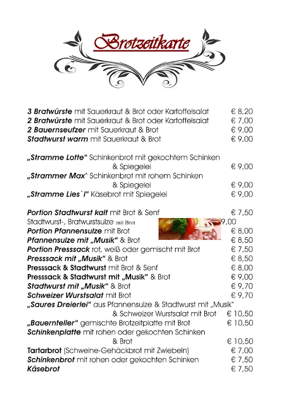 Menu_Zum bayerischen Johann Landgasthof & Pension_Weigendorf_image_1