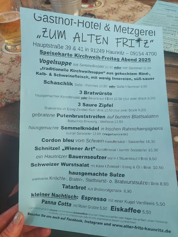 Menu_Gasthof | Hotel | Metzgerei Zum „Alten Fritz“_Weigendorf_image_4