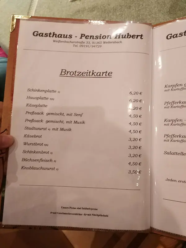 Menu_Gasthaus Hubert_Weilersbach_image_2