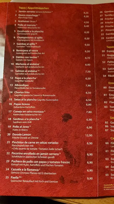 Menu_Silbermühle vino y tapa Restaurant_Bayern_immagine_2