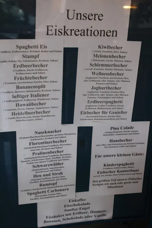 Menu_Fränkische Meisterkonditorei Besold Weismain_Weismain_immagine_1