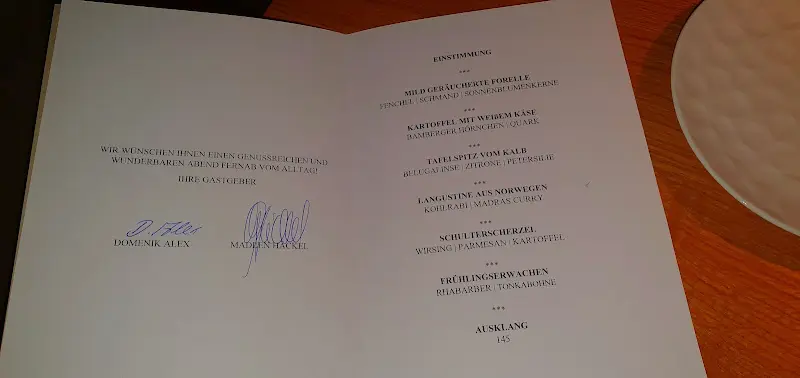 Menu_Gasthof Alex_Weißenbrunn_immagine_2