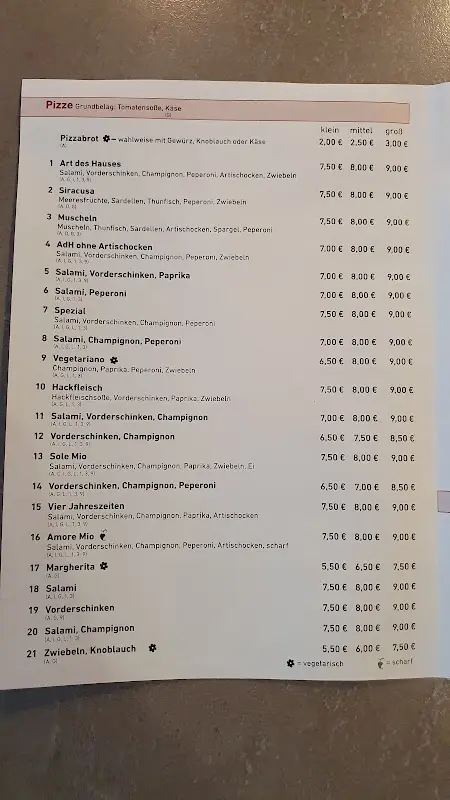 Menu_Pizzeria Al Nido_Weißenbrunn_image_3