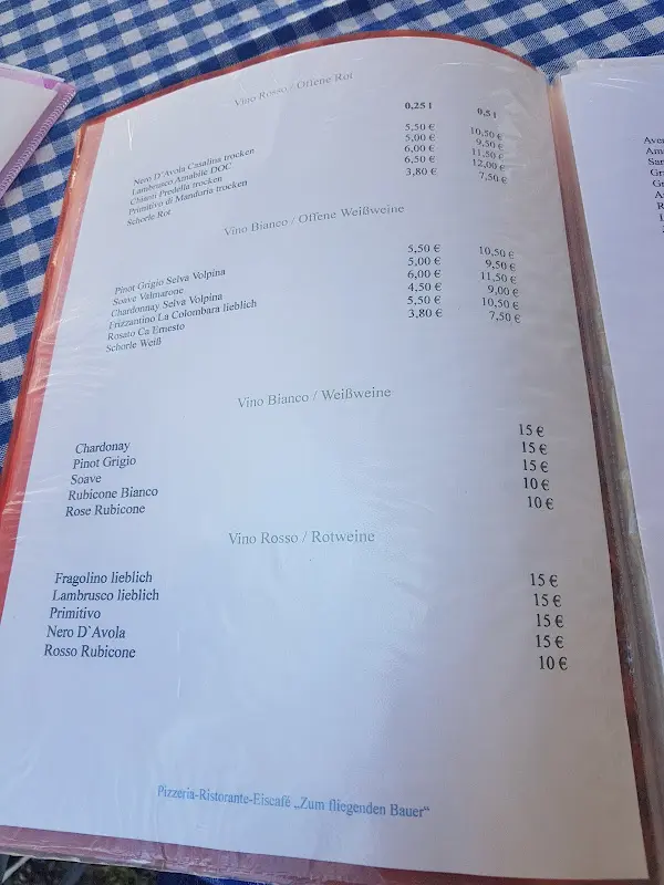 Menu_Ristorante Pizzeria Zum fliegenden Bauern_Weißensberg_image_4