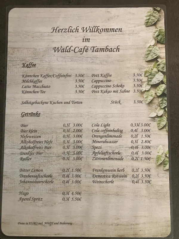 Menu_Restaurant Wald-Café_Weitramsdorf_image_2