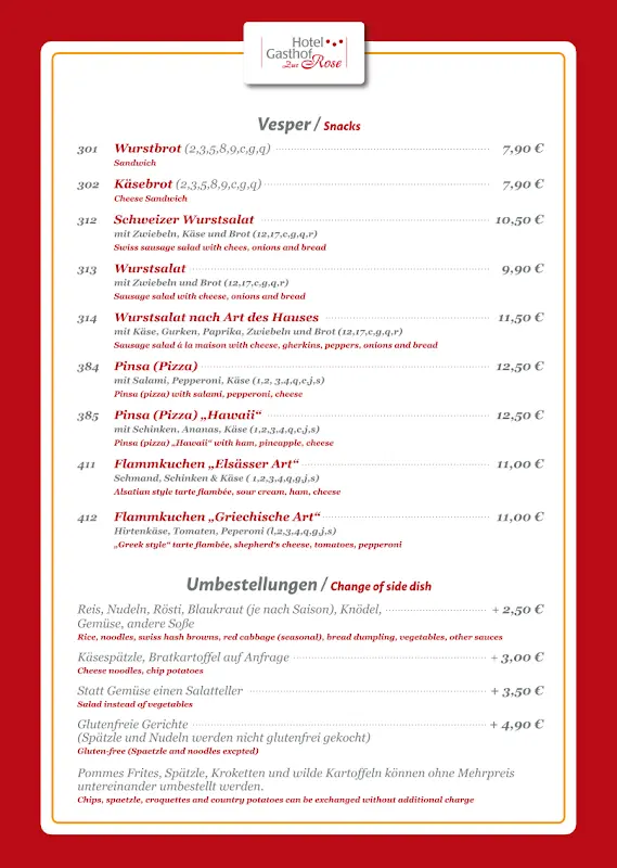 Menu_Restaurant zur Rose Weißenhorn_Weißenhorn_immagine_1