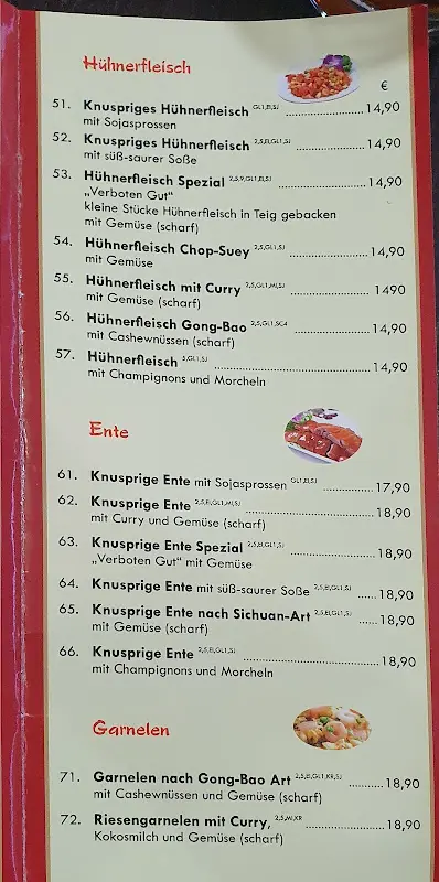 Menu_Chinarestaurant Yan_Rhein_immagine_2