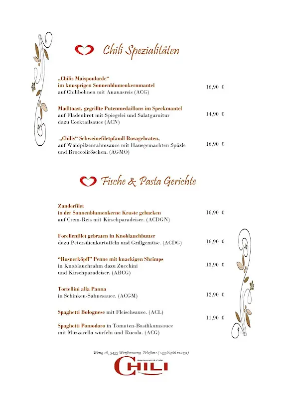 Menu_Cafe - Restaurant CHILI im Wenghof_Austria_image_3