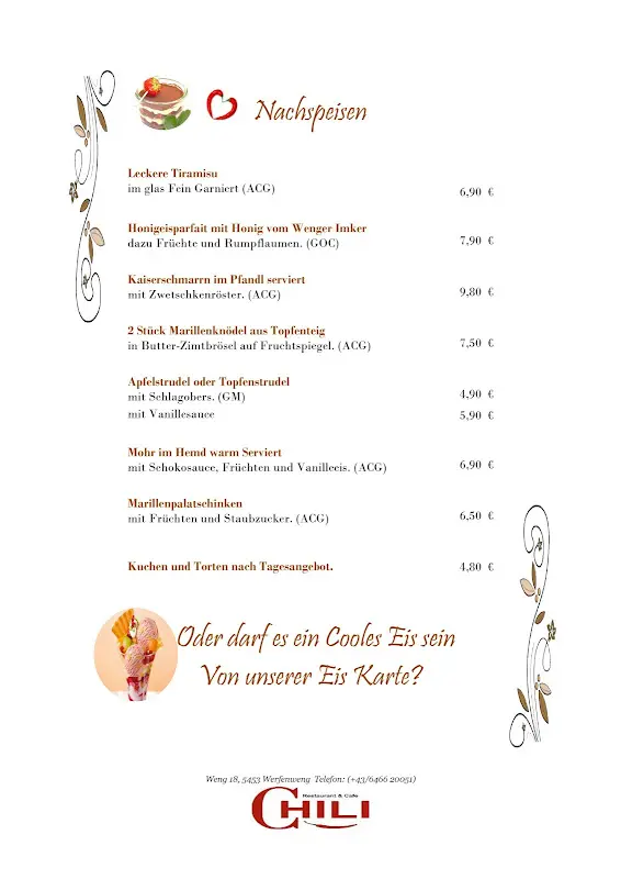 Menu_Cafe - Restaurant CHILI im Wenghof_Austria_image_4