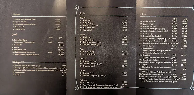 Menu_La Piazza_Weißenstadt_imagen_2