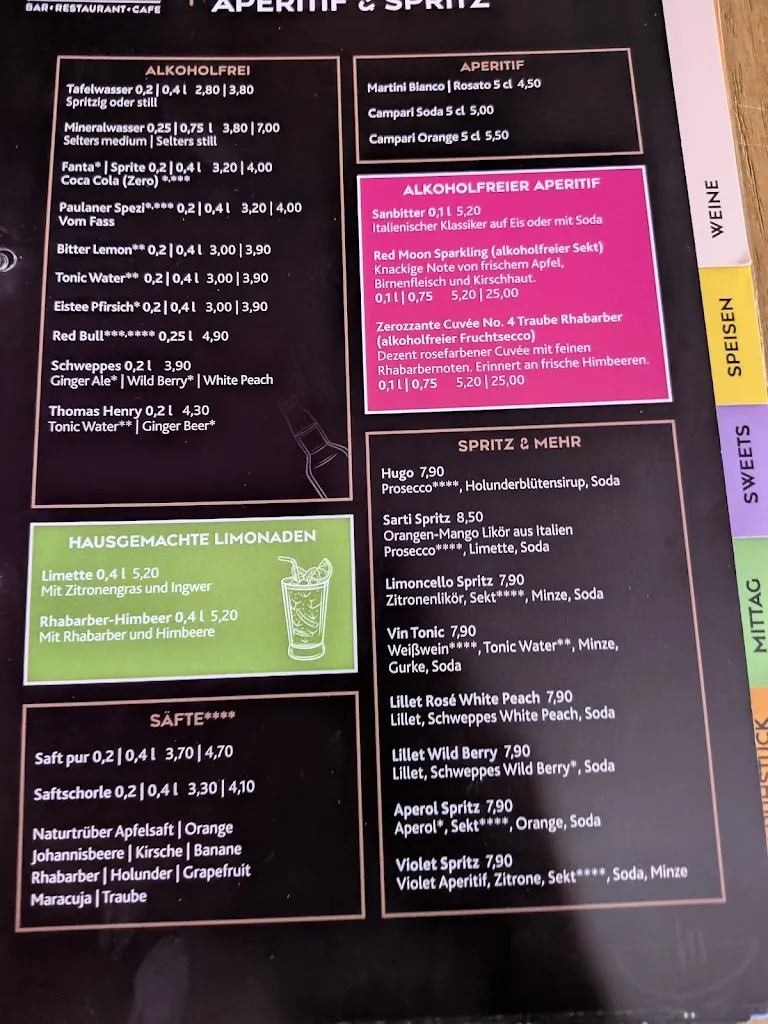 Menu_NABOO Restaurant - Cafe - Bar_Balingen_image_1