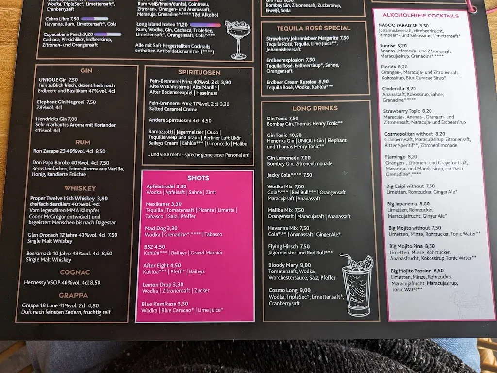 Menu_NABOO Restaurant - Cafe - Bar_Balingen_image_2