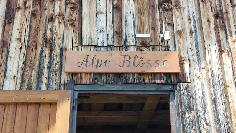 Alpe Blösse restaurant in Wertach