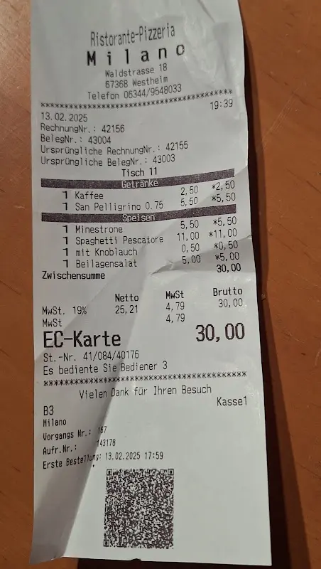 Joachim Moosmann_Ristorante Milano_Westheim(Pfalz)_Bewertung