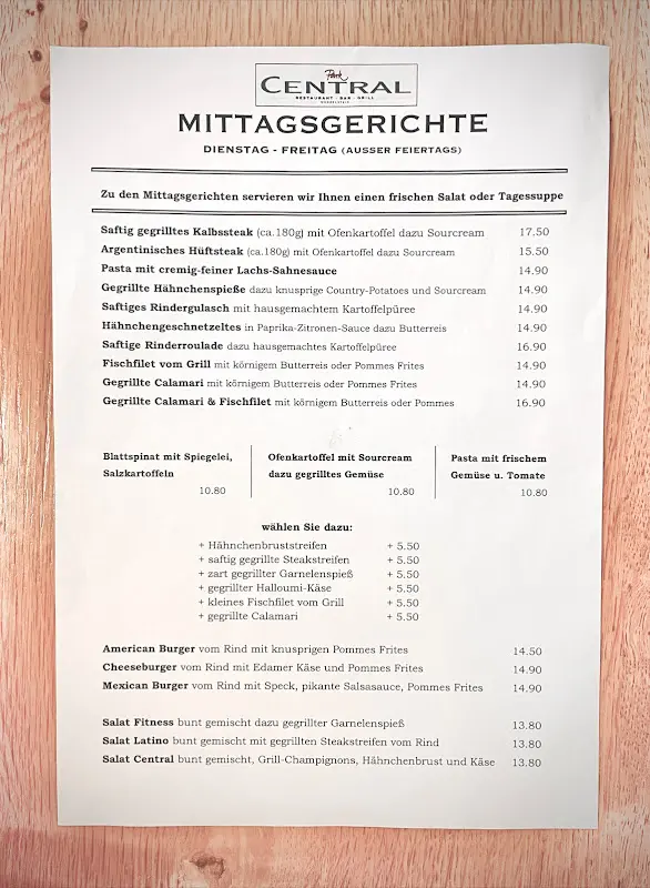 Menu_Park Central - Steakhaus und Grillrestaurant_Wendelstein_image_4