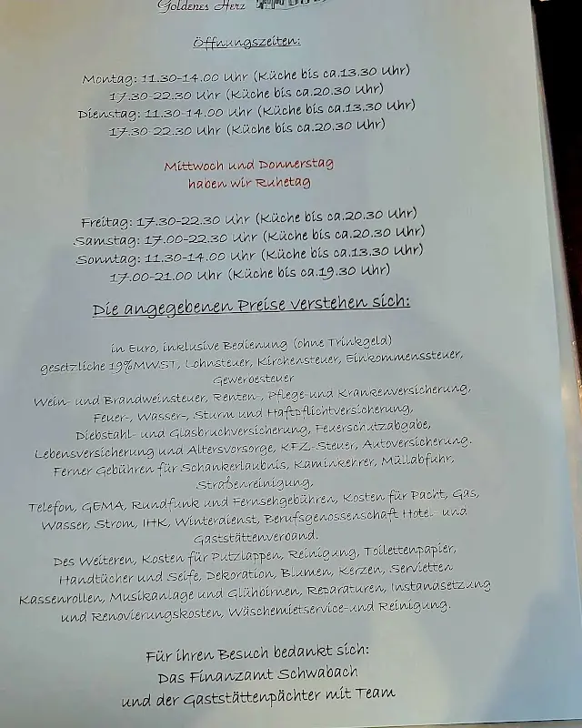 Menu_Gaststätte Goldenes Herz_Wendelstein_image_1