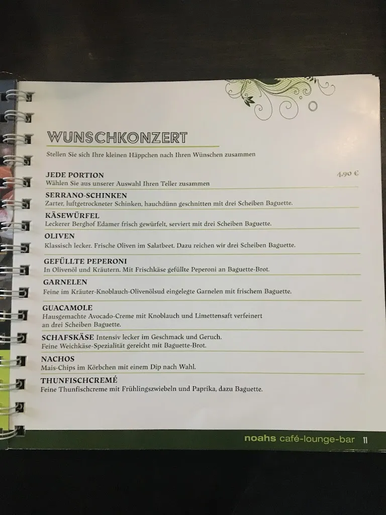 Menu_noahs Balingen_Balingen_image_4